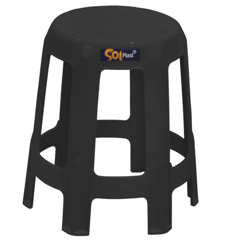 Banqueta pl�stica 6 p�s capacidade 152 Kg - Guaxuma