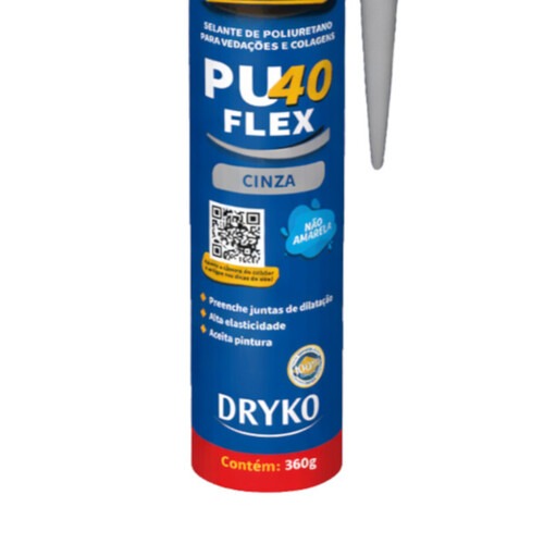 Adesivo selante PU cartucho 360g PU 40 FLEX - Vedatudo Adesivo selante PU cartucho 360g PU 40 FLEX - Vedatudo