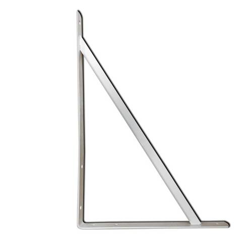 Cantoneira tipo m�o francesa 20 x 25 cm branco - BFH1529
