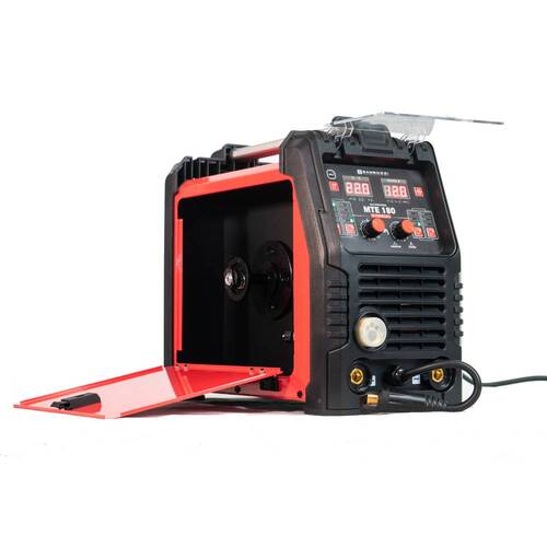 Inversora de solda multiprocesso 180A para Eletrodo Mig e Tig - MTE 180 Synergic  110V/220V