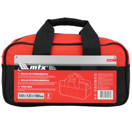 Bolsa para ferramentas 350 x 125 x 180 mm com 08 bolsos - 9023055