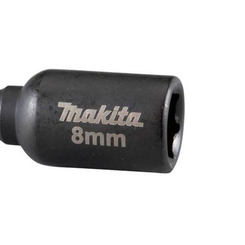 Soquete magn�tico sextavado 8 x 50 mm encaixe 1/4