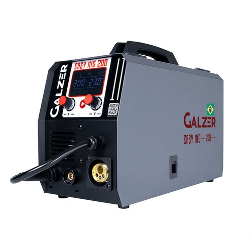 Inversora de solda Multiprocesso 200A para Eletrodo Mig e Tig - Easy MIG 200	  220V