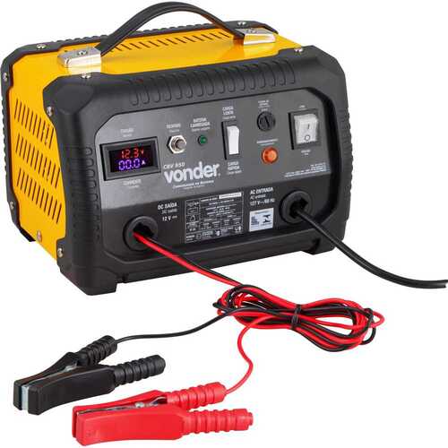 Carregador de bateria port�til 12 volts - CBV950  110V