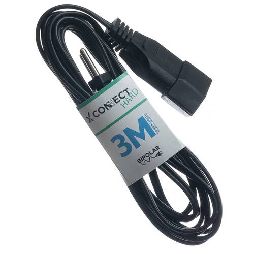 Extens�o el�trica 3 metros 1 tomada 2 x 0,75 mm 10A bipolar - Connect Hard