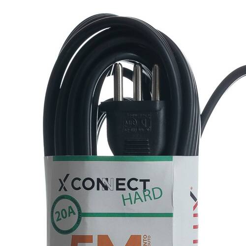Extens�o el�trica 5 metros 1 tomada 3 x 2,5 mm 20A tripolar - Connect Hard