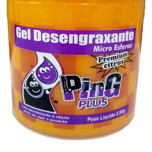 Gel desengraxante micro esfera 2,5 Kg laranja - Premium Citrus