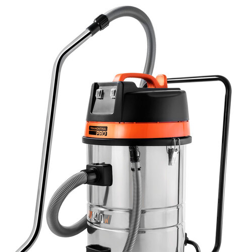 Aspirador de p� e l�quido inox 2400W 80 litros - 44983020   220V