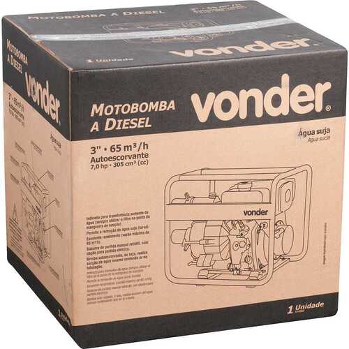 Motobomba a diesel 7 hp auto escorvante 28 m.c.a 