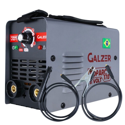 Inversora de solda 170A para Eletrodo revestido e Tig - TOP.ARC  110V/220V