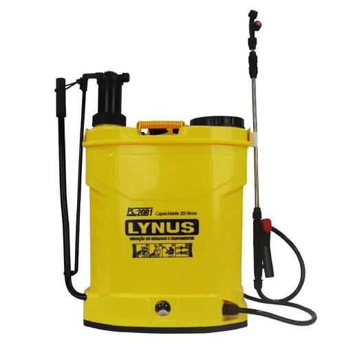 Pulverizador costal a bateria 12V e manual 20L - PL-20B1  110V/220V