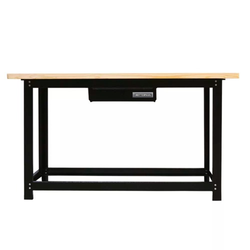 Bancada desmont�vel aberta 1.500 x 600 mm com tampo de pinus
