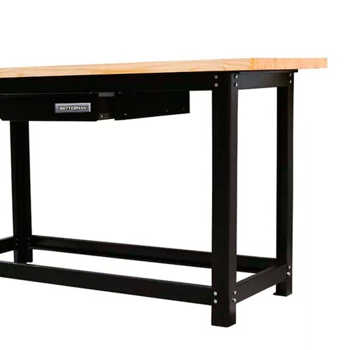 Bancada desmont�vel aberta 1.500 x 600 mm com tampo de pinus