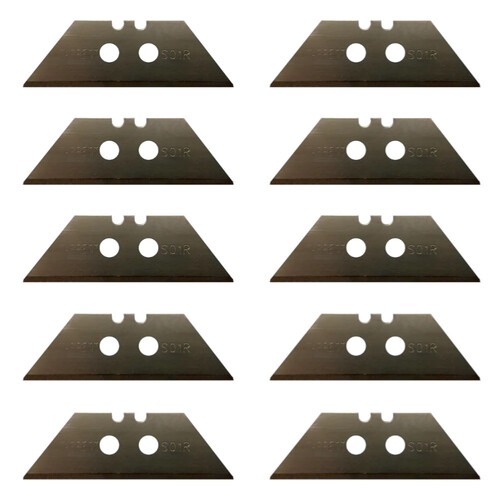 Lâmina para estilete trapezoidal com 10 peças - KS01R Lâmina para estilete trapezoidal com 10 peças - KS01R