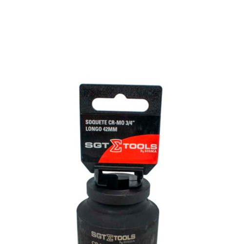 Soquete sextavado de impacto longo 42 mm encaixe 3/4