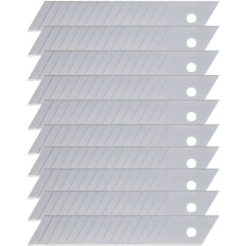 Lâmina para estilete 18 mm com 10 peças - STHT11147-840Q Lâmina para estilete 18 mm com 10 peças - STHT11147-840Q