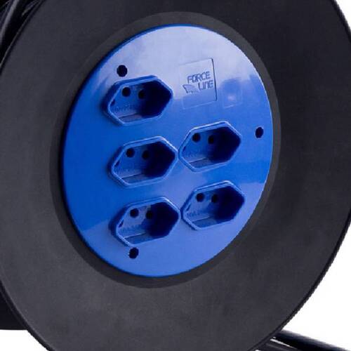 Extens�o el�trica 20 metros 3 x 1,00 mm 2P+T 10A com carretel