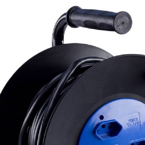 Extens�o el�trica 20 metros 3 x 1,00 mm 2P+T 10A com carretel