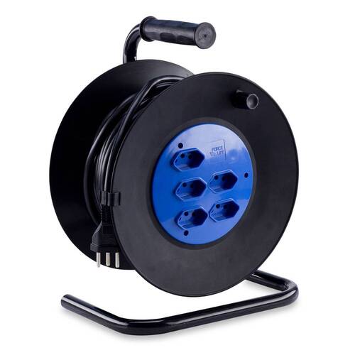 Extens�o el�trica 30 metros 3 x 1,00 mm 2P+T 10A com carretel