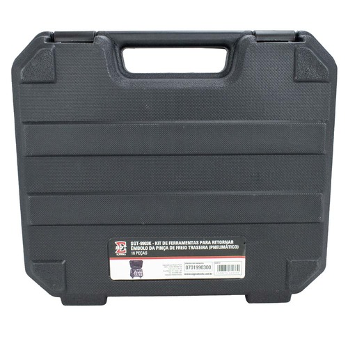 Jogo de ferramentas para pin�a de freio traseiro automotivo pneum�tico com 16 pe�as  - SGT-9903K