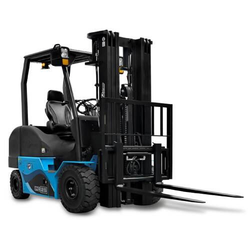 Empilhadeira el�trica contrabalan�ada 2500Kg 4800mm com bateria l�tio 80V 300A trif�sica 380V - PC25