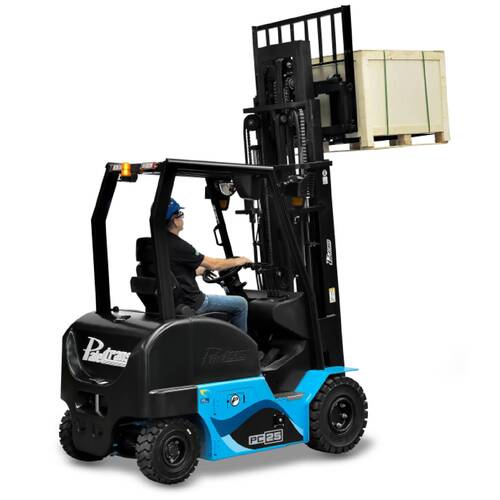 Empilhadeira el�trica contrabalan�ada 2500Kg 4800mm com bateria l�tio 80V 300A trif�sica 220V - PC25