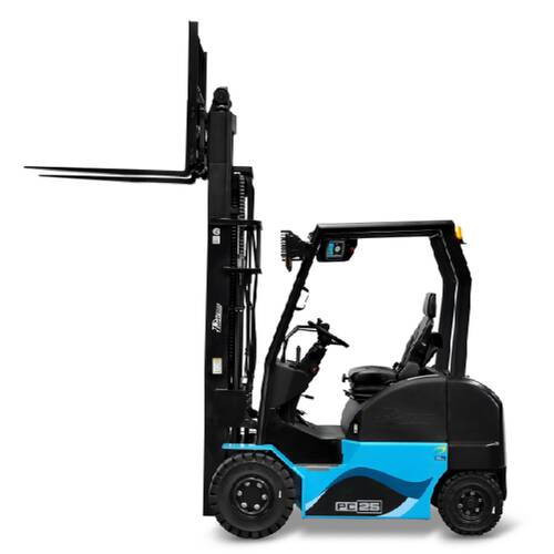 Empilhadeira el�trica contrabalan�ada 2500Kg 4800mm com bateria l�tio 80V 350A trif�sica 220V - PC25