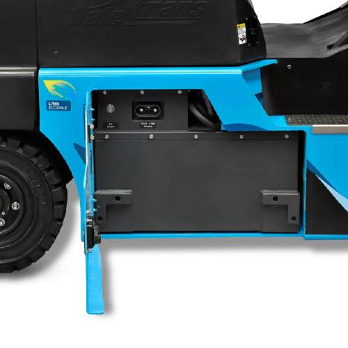 Empilhadeira el�trica contrabalan�ada 2500Kg 4800mm com bateria l�tio 80V 350A trif�sica 220V - PC25