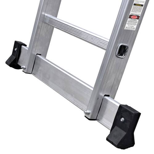 Escada multifuncional de alum�nio 4 x 4 com 16 degraus 11 em 1 - ESC0266RO