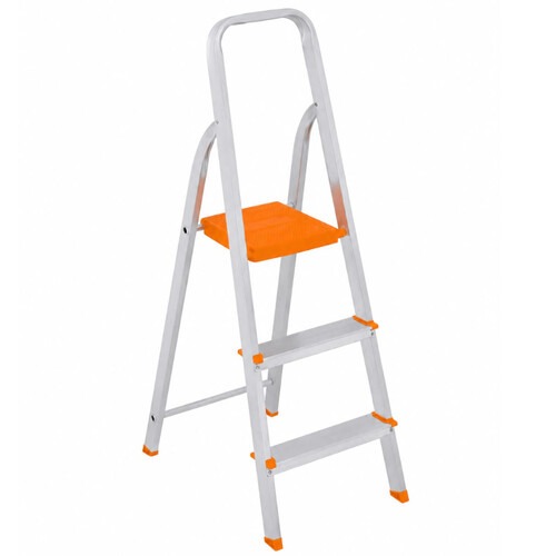 Escada de alum�nio 3 degraus residencial - EDS003