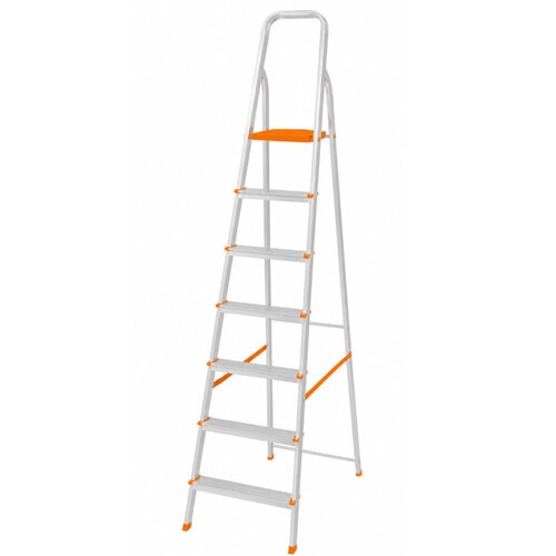Escada de alum�nio 7 degraus residencial - EDS007