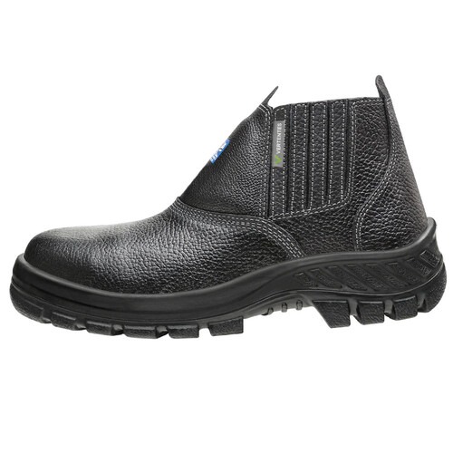 Botina bidensidade couro 2A com el�stico biqueira composite - 30B19-C-PAD