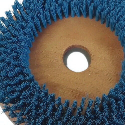 Escova de nylon para enceradeira 350 mm com flange -  047036