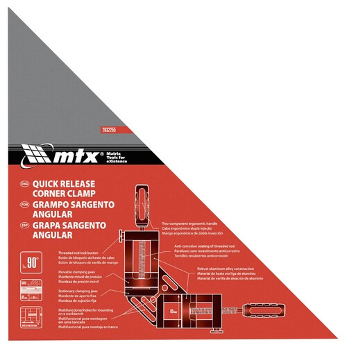 Grampo sargento angular 25x65mm - 2032255