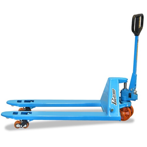 Transpalete hidr�ulico 3.000 kg 680 mm com rodas duplas de poliuretano - TM3000 RTP