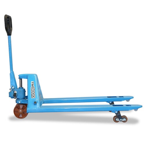 Transpalete hidr�ulico 3.000 kg 680 mm com rodas duplas de poliuretano - TM3000 RTP
