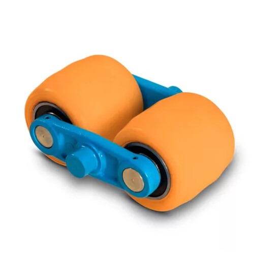 Transpalete hidr�ulico 2.500 kg 525 mm com rodas duplas de poliuretano - TM2500 RTP