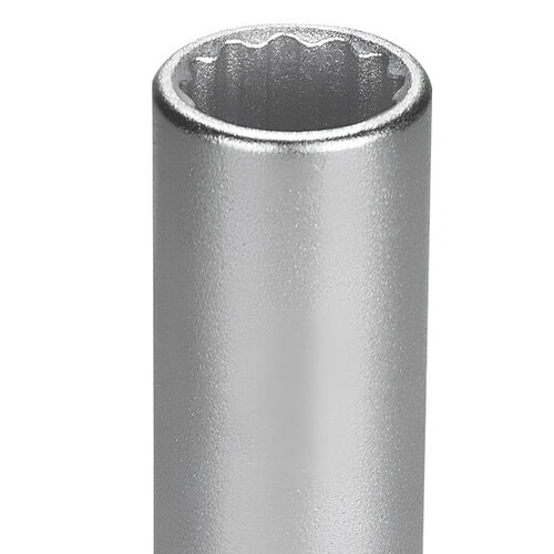 Soquete estriado longo 10 mm encaixe 1/2