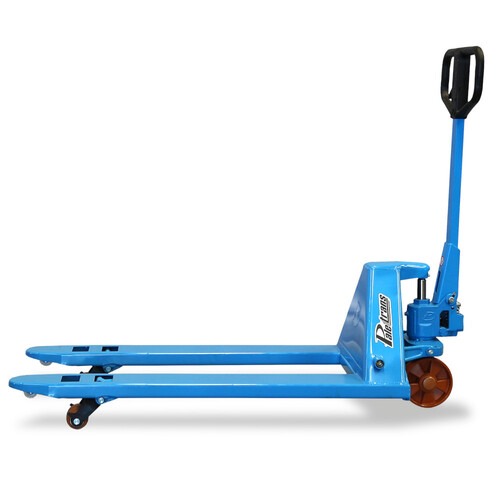 Transpalete hidr�ulico 2.500 kg 680 mm com rodas simples de poliuretano - TM2500 RSP
