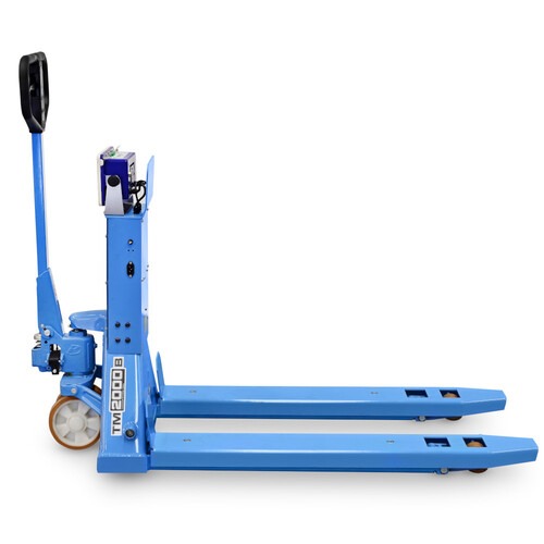 Transpalete hidr�ulico com balan�a 2.000 kg 545 mm  rodas simples de poliuretano - TM2000B