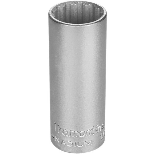 Soquete estriado longo 24 mm encaixe de 1/2