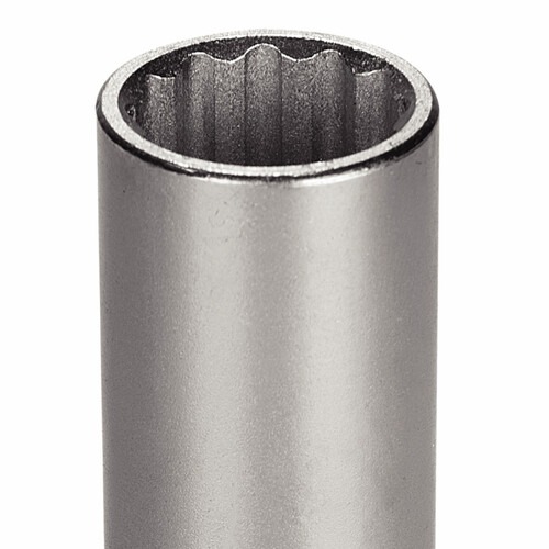 Soquete estriado longo 21 mm encaixe 1/2