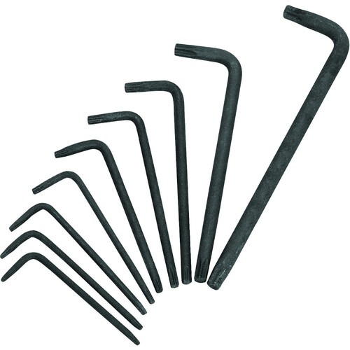 Jogo de chave hexalobular longa T6 a T60 com 15 pe�as - 43 TXL