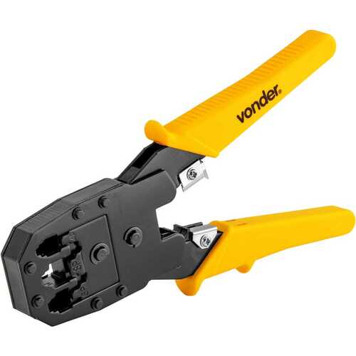 Alicate crimpador com desencapador de fios - ACV 245