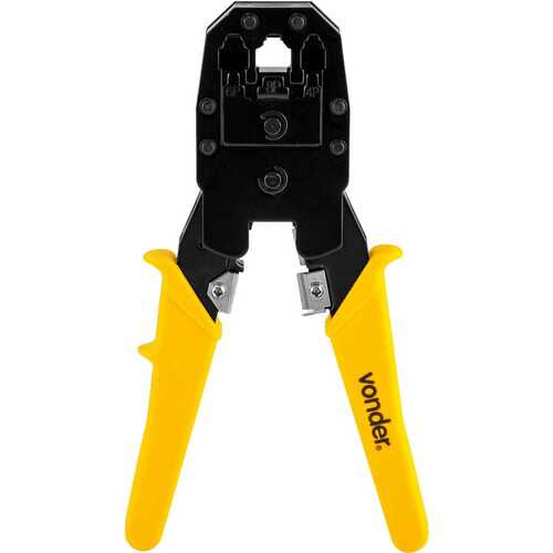 Alicate crimpador com desencapador de fios - ACV 245