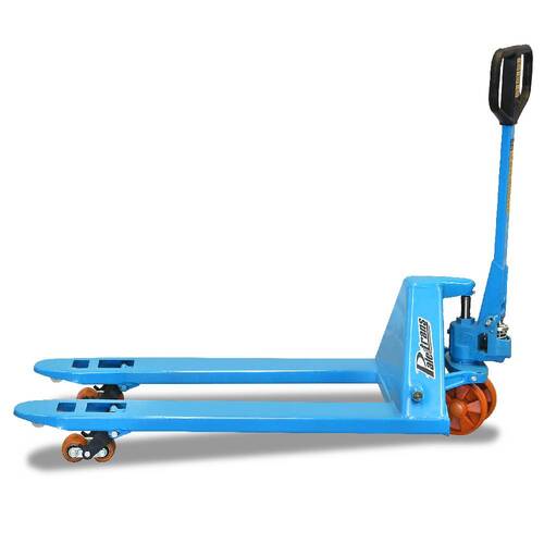 Transpalete hidr�ulico 3.000 kg 525 mm com rodas duplas de poliuretano - TM3000 RTP