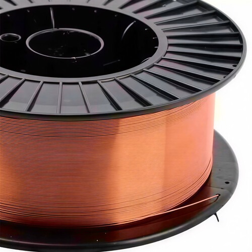 Arame para solda mig sólido cobreado 0,8 mm rolo 15 kg Esab - 70S6 Arame para solda mig sólido cobreado 0,8 mm rolo 15 kg Esab - 70S6