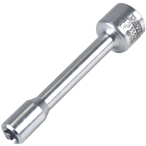 Chave hexalobular E12 encaixe 1/2