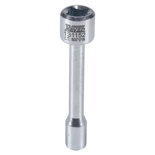 Chave hexalobular E12 encaixe 1/2