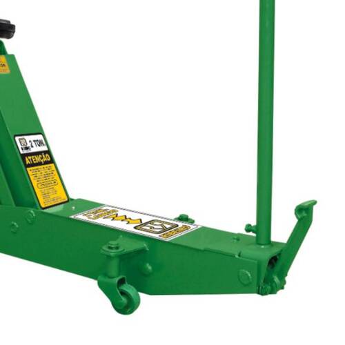 Macaco jacaré hidráulico extra longo 2,0T com rodas de ferro - RM0002 Macaco jacaré hidráulico extra longo 2,0T com rodas de ferro - RM0002